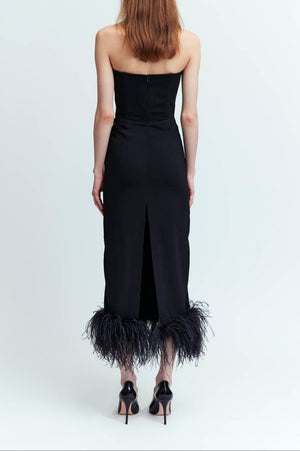 Minelli Midi Dress in Crepe