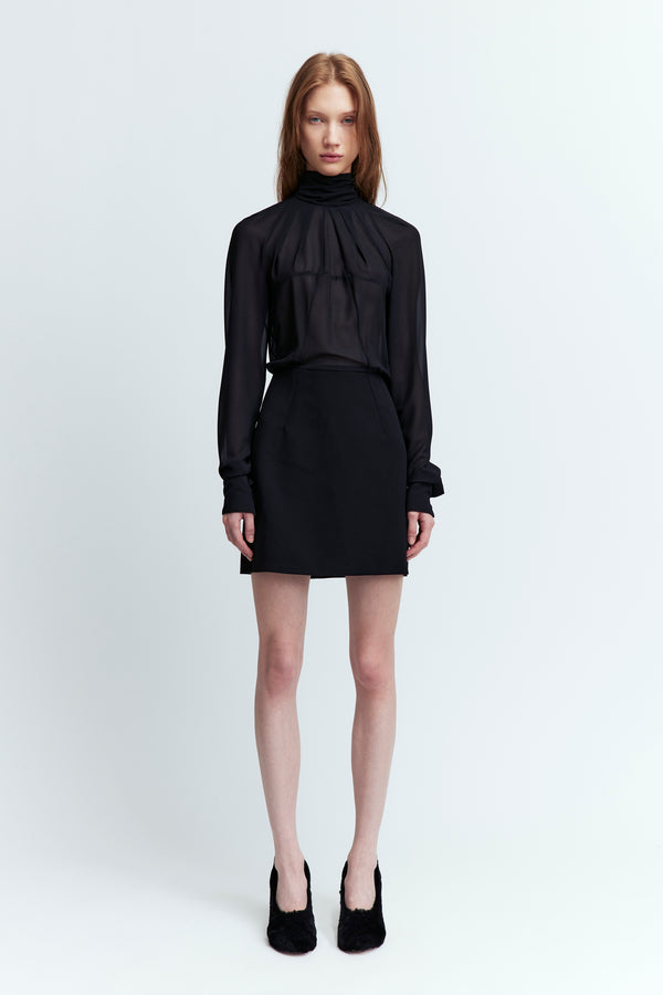 Sig Mini Dress in Georgette