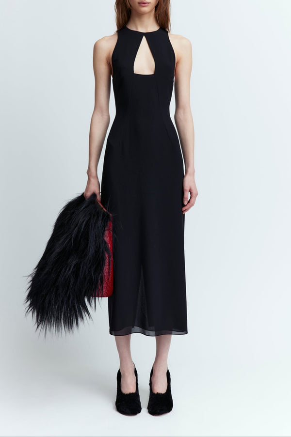 Spyri Midi Dress in Georgette