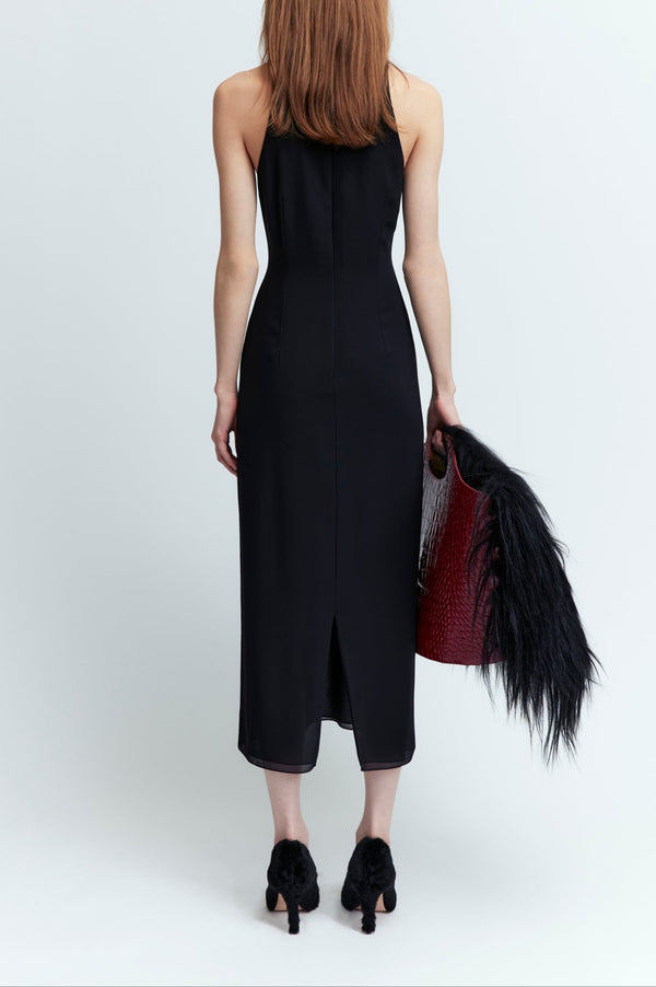 Spyri Midi Dress in Georgette