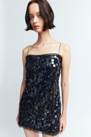 Fia Mini Dress in Sequin