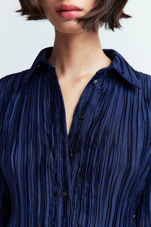 Marley Shirt in Satin