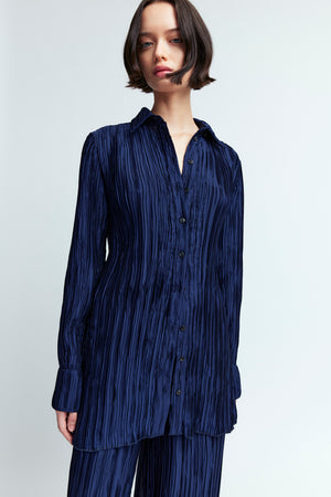 Marley Shirt in Satin