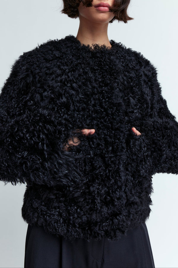 Bia Coat in Shearling
