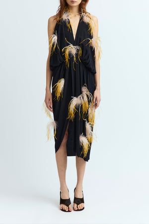 Vide Dress in Crepe