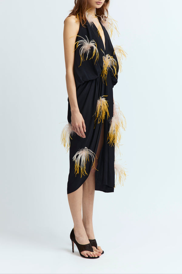 Vide Dress in Crepe