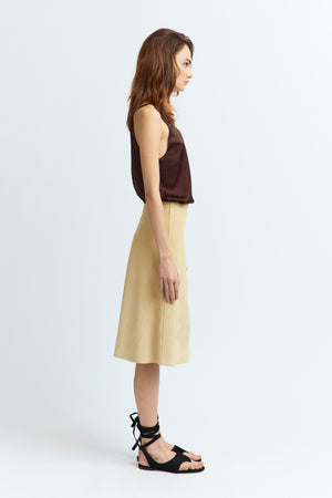 Gilda Top in Satin