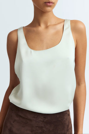 Gilda Top in Satin