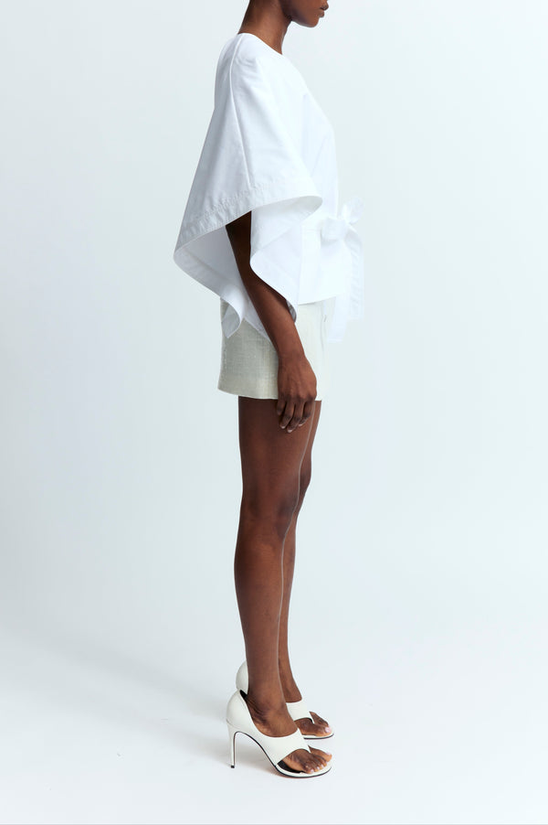 Illar Top in Poplin