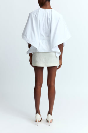 Illar Top in Poplin