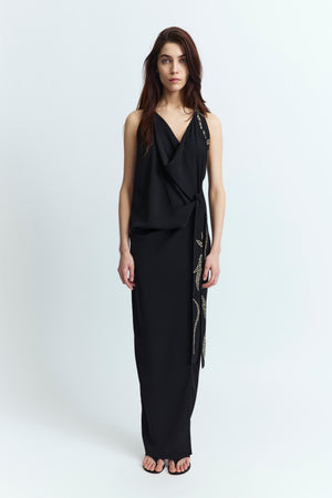 Fiama Gown in Crepe