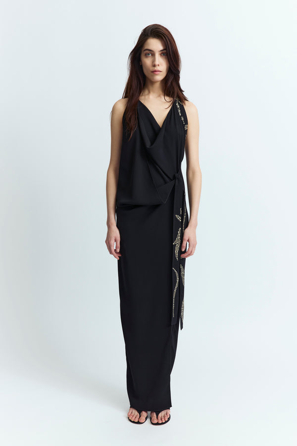Fiama Gown in Crepe
