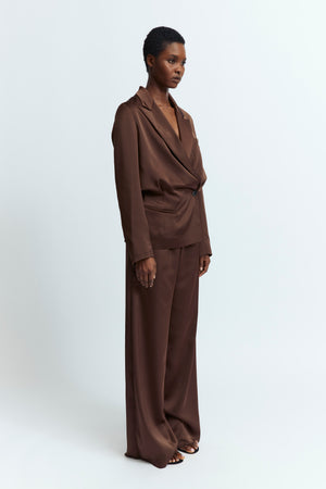 Argo Trouser in Satin