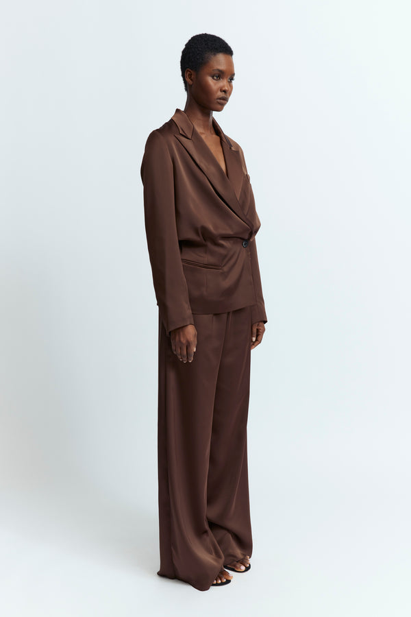Argo Trouser in Satin