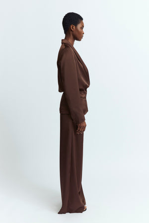 Argo Trouser in Satin