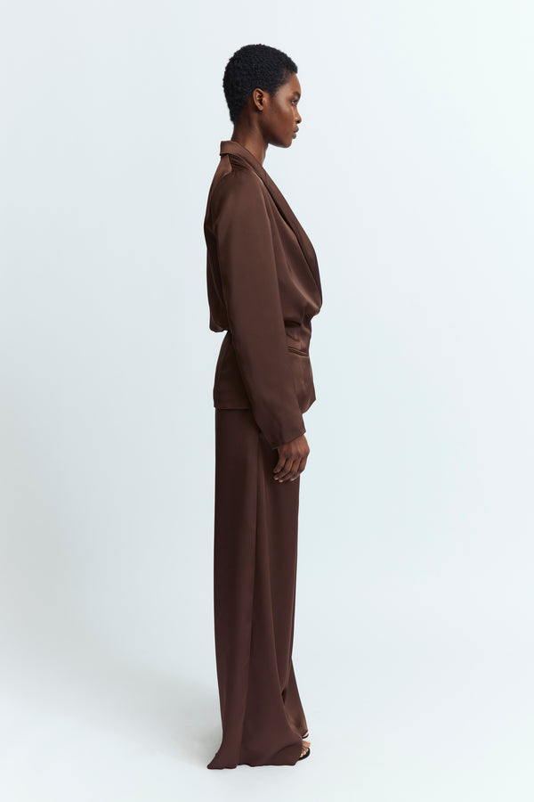 Argo Trouser in Satin