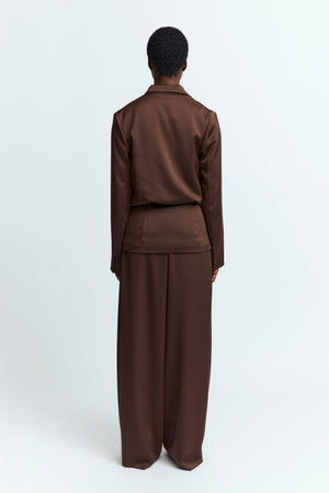 Argo Trouser in Satin
