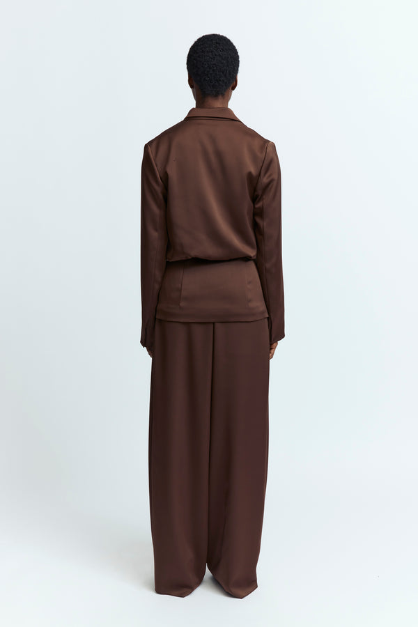 Argo Trouser in Satin