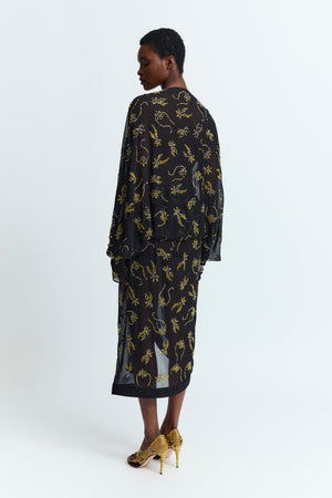 Licia Dress in Chiffon