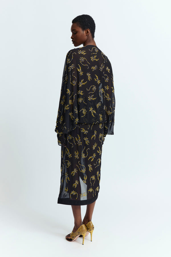 Licia Dress in Chiffon