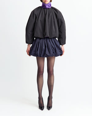 Anfi Mini Skirt in Technical Coating