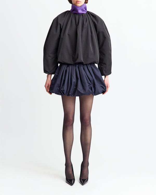 Anfi Mini Skirt in Technical Coating