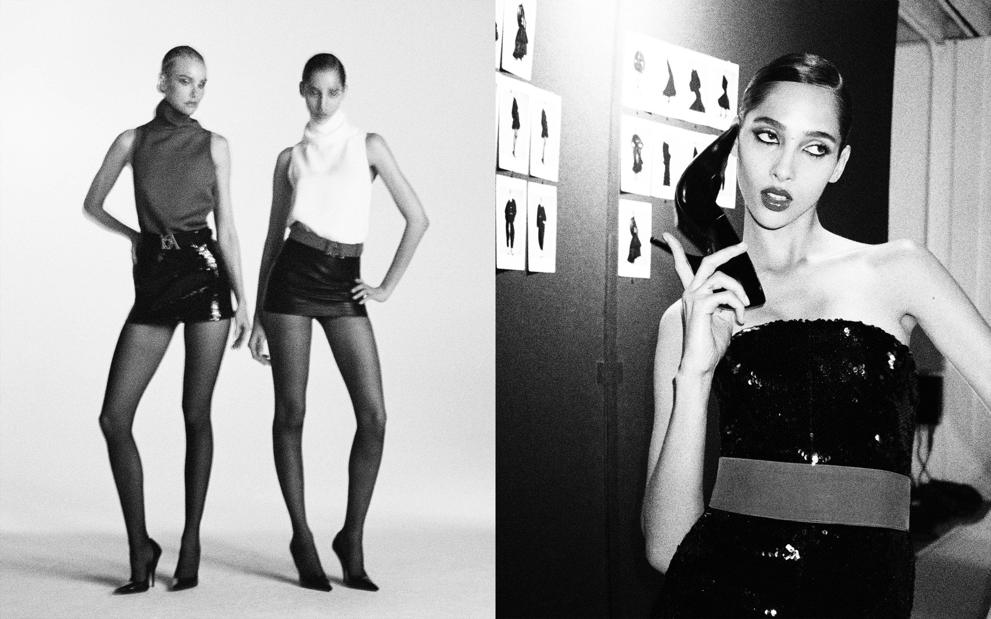 Behind the scenes at 16Arlington Aw25 lookbook photoshoot in New York