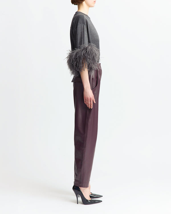 Alcea Trouser in Leather