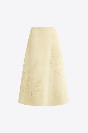 Dafne Skirt in Suede