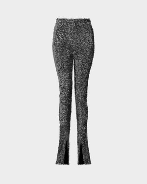 Azra Trouser in Textured Sequin