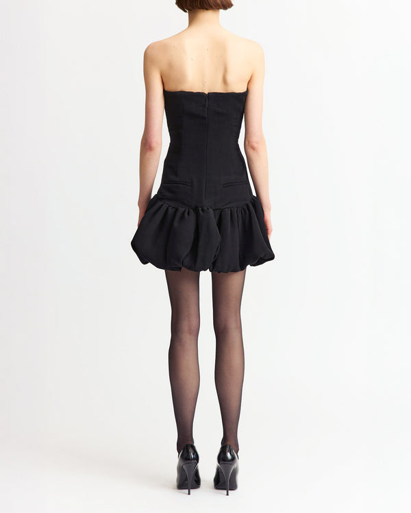Garance Mini Dress in Crepe