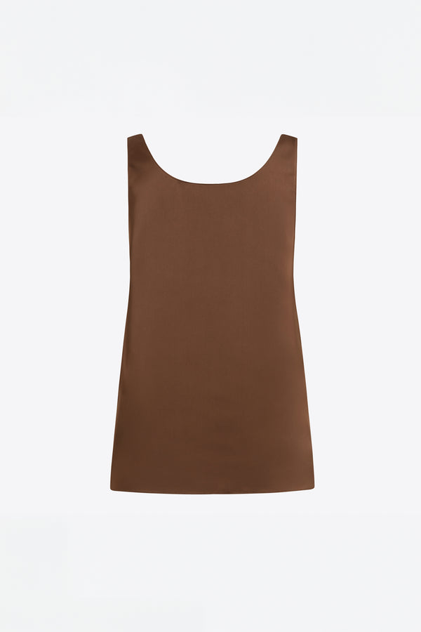 Gilda Top in Satin