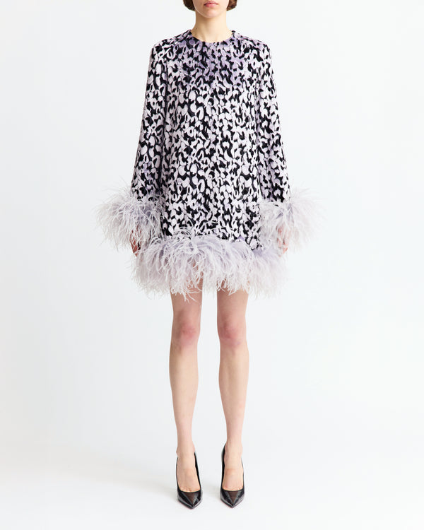 Hodi Mini Dress in Devore