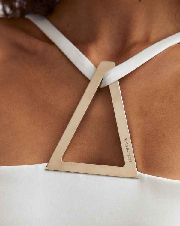 Ilian Gown in Crepe