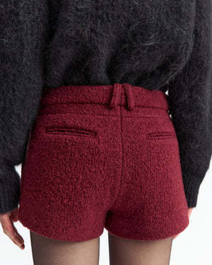 Inga Shorts in Boucle
