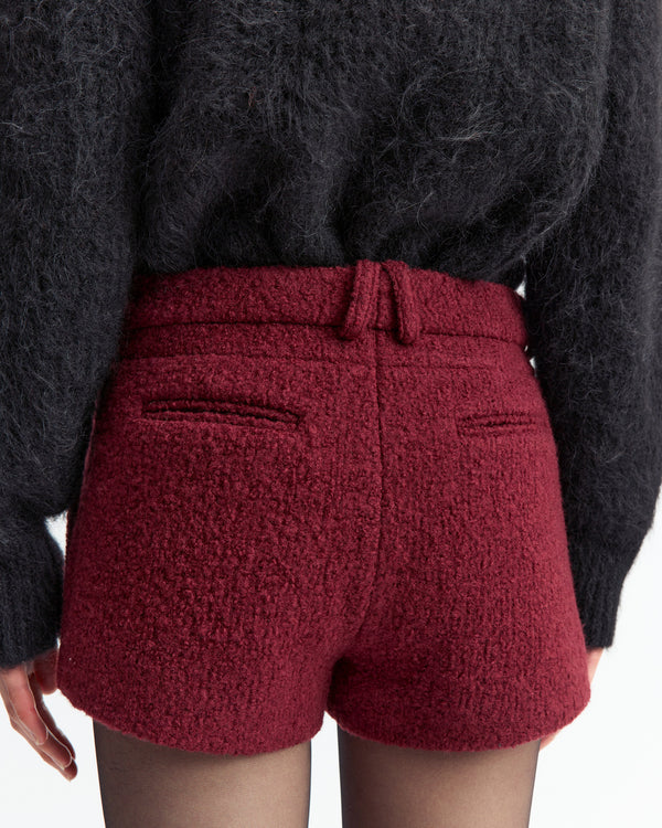 Inga Shorts in Boucle