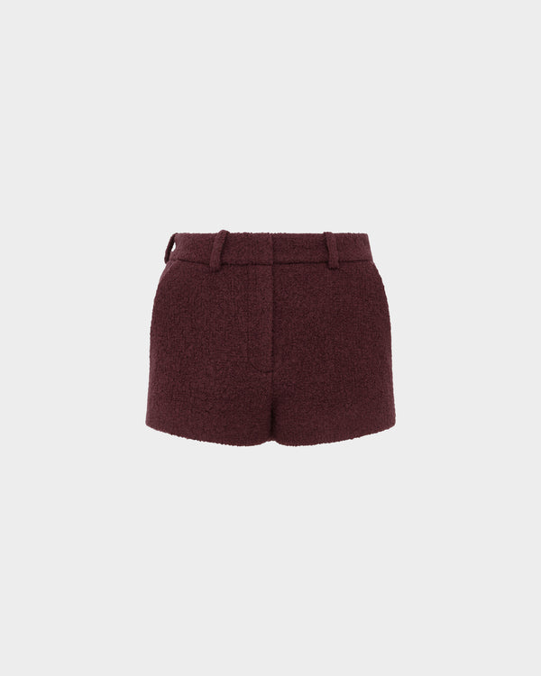 Inga Shorts in Boucle
