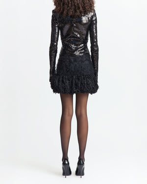 Loida Top in Sequin