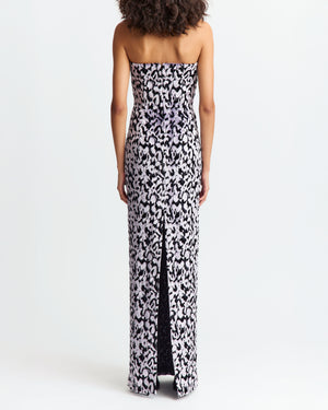 Minelli Midi Dress in Devore