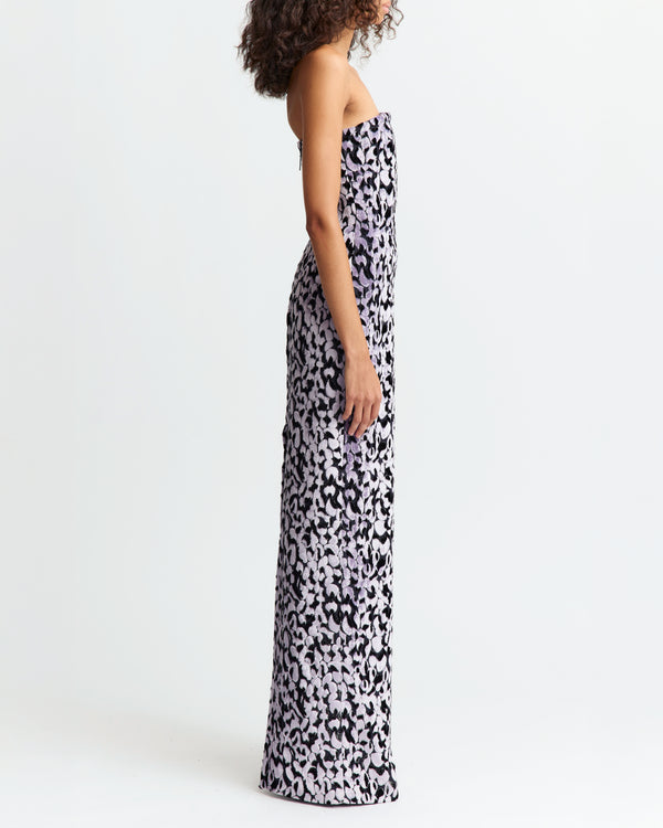 Minelli Midi Dress in Devore