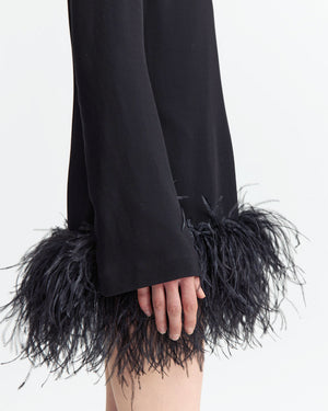 Michele Mini Dress in Crepe