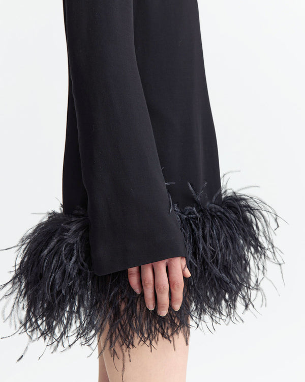 Michele Mini Dress in Crepe