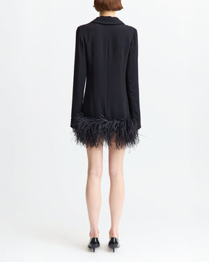Michele Mini Dress in Crepe