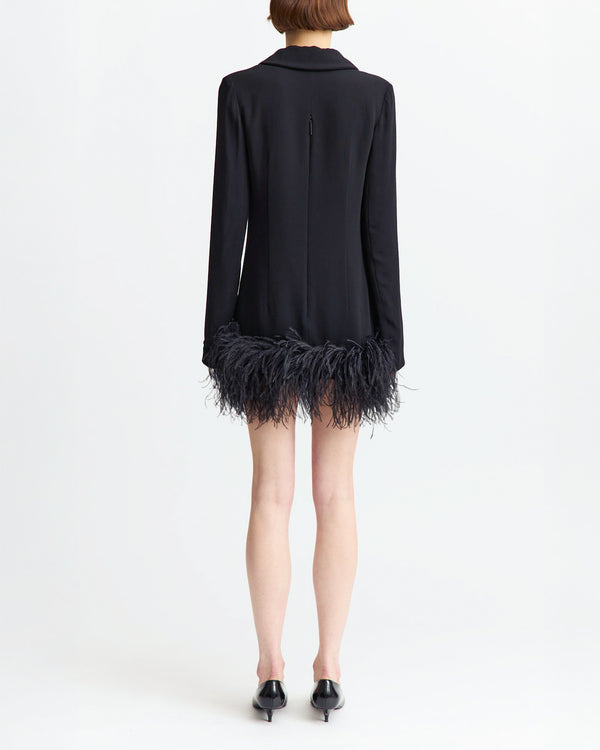 Michele Mini Dress in Crepe