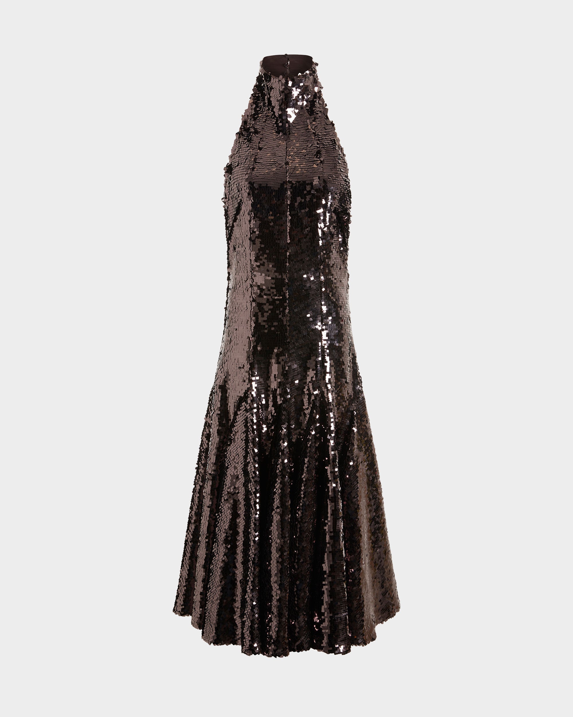 mira sequin knitted dress by 16arlington 16ARLINGTON Mira Sequin Embroidered Knit Maxi Dress