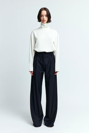 Olall Top in Crepe