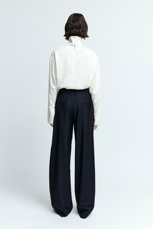 Olall Top in Crepe