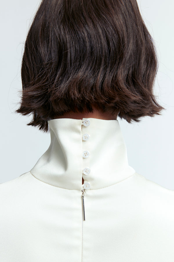 Olall Top in Crepe