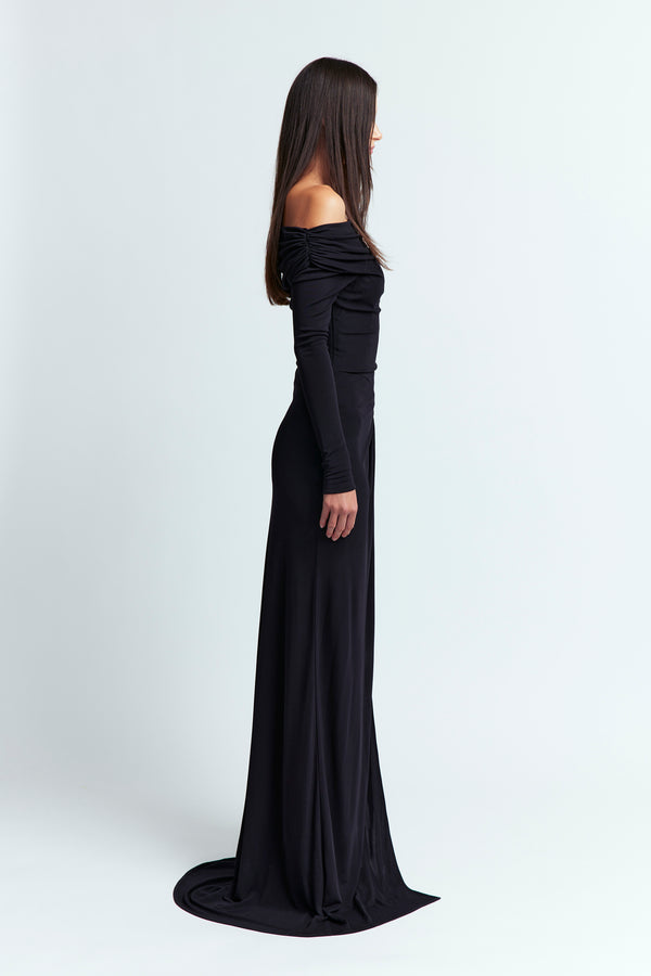 Polyta Gown in Jersey