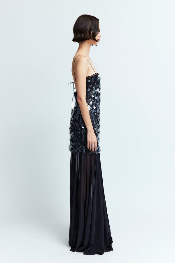 Salia Gown in Sequin